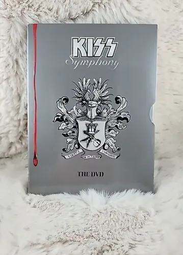 KISS SYMPHONY THE DVD DUPLO ORIGINAL PURA RARIDADE KISS A MELHOR BANDA DE ROCK DO MUNDO