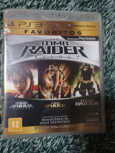 Jogo -Tomb Raider Trilogy - ps3