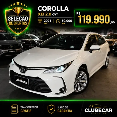 Toyota Corolla XEI 2.0 Flex 16V Aut. 2021