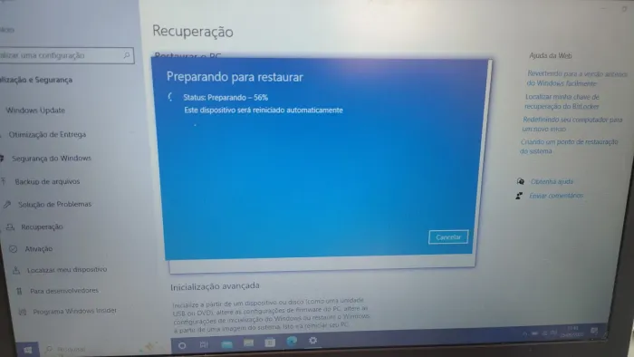 NOTEBOOK ESTADO DE NOVO, MARCA LENOVO, 1TB DE HD, PROCESSADOR INTEL CORE I3, 4GB RAM