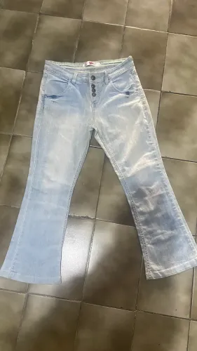 Calça Jeans Flare Vintage - Estética Y2K / Anos 2000