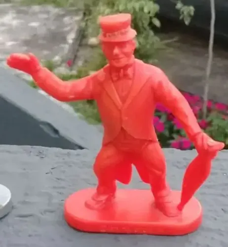 Boneco Pinguim Vilão Super Herói DC Gulliver Figura de Ação ano 1978 antigo Original