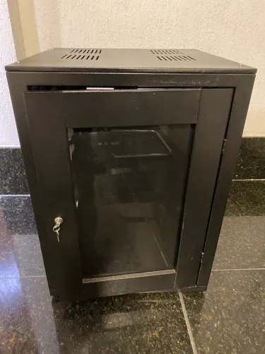 Rack de piso para servidor infraestrutura informática 
