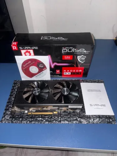 Rx580 saphirre 2304sp !! Não é o modelo chinês !!