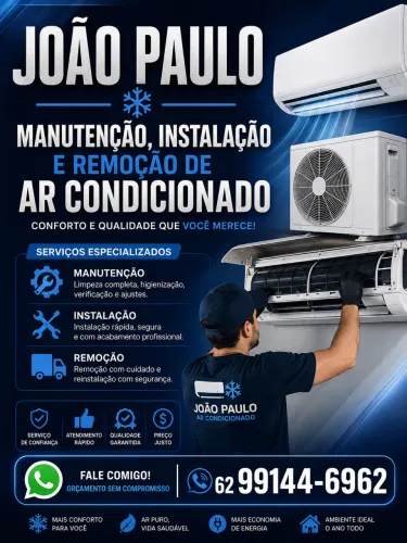 Instalação e manutenção em ar condicionado
