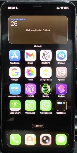 iPhone 11 Pro Max Branco 256 GB bateria 82%