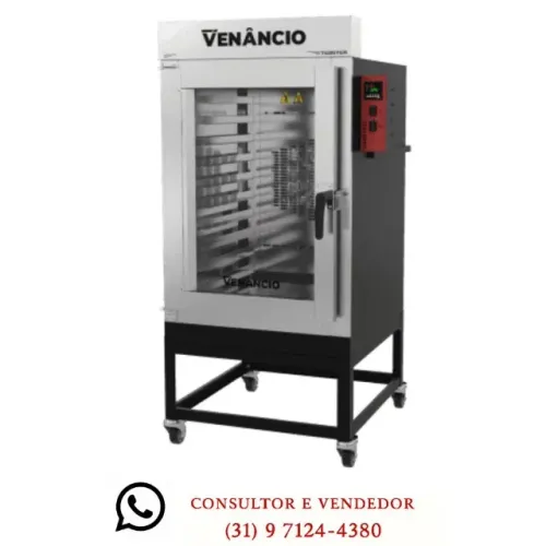 Forno Turbo 10 Esteiras Venâncio a Gás 220v