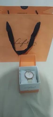 Relógio Life Vivara Feminino Couro
