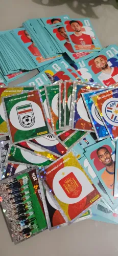 Troco figurinhas da copa 2026. Preciso completar o álbum.
