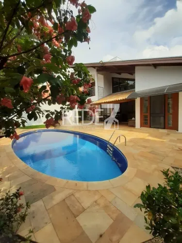 Casa de luxo em condomínio no Jardim Chapadão, Campinas-SP: 4 quartos, 3 suítes, 3 salas, 