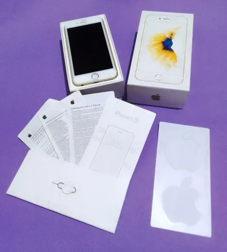 iPhone 6S Dourado 128GB com Ghost Touch (LEIA)
