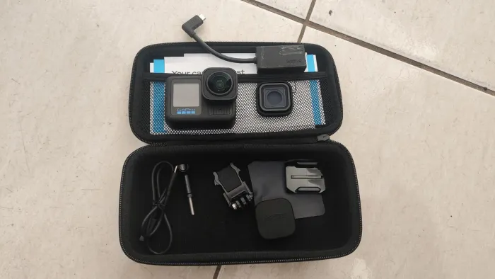 Gopro hero 13 + lente super wiew+ adaptador de mic