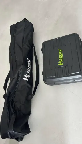Nível Laser Huepar LS04CG 16 linhas + haste telescópica + maleta + acessórios