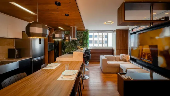 Apartamento 2 suítes, mobiliado - Jardim Goiás