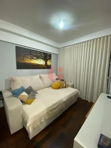 Apartamento mobiliado para locação com 3 quartos sendo 1 suíte - 90m² no bairro Jardim Aqu
