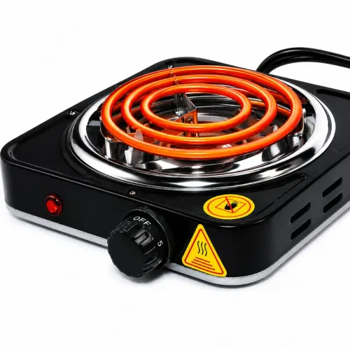 Fogareiro Elétrico 1 Boca Espiral 1200W Chef Express Compacto Resistente 220v