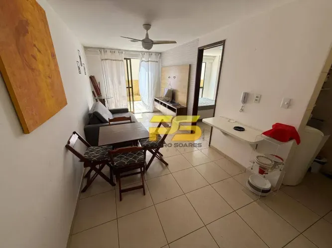 Flat com 1 dormitório para alugar, 40 m² por R$ 3.000,00/mês - Cabo Branco - João Pessoa/P