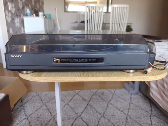 Toca Discos Sony PS-LX49BR (Turntable System) - Agulha Nova!