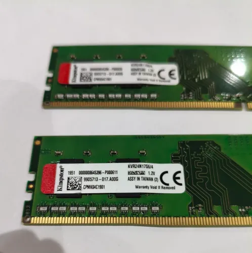 Memória Ram Ddr4 8Gb - 2 X 4Gb 2400Mhz - Kingston