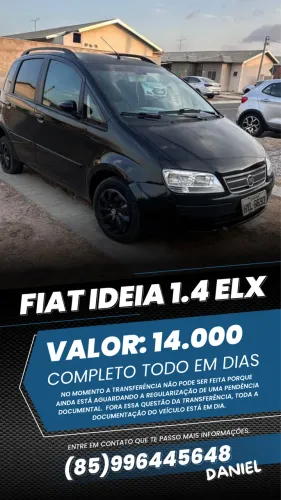 Fiat Idea ELX 1.4 MPI Fire Flex 8V 5P 2008