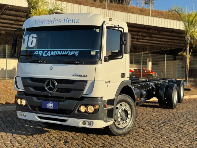 CAMINHÃO MB 2426 ATEGO TRUCADO NO CHASSIS EXTRA!!!!