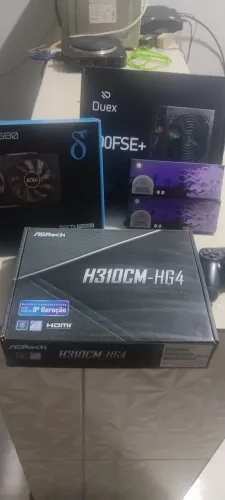 Pc Semi-novo/i5-8500/rx 580 8gb/16gb RAM DDR4