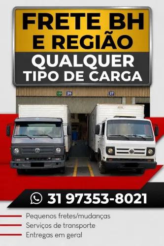 Fretes,mudanças,entregas em geral(frete a partir de R$120,00)