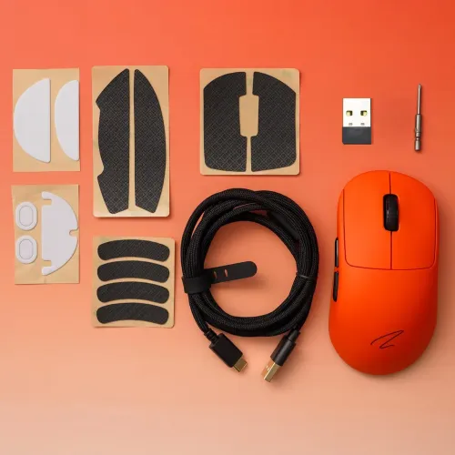 Mouse sem fio Zaopin Z2 4K de polling rate