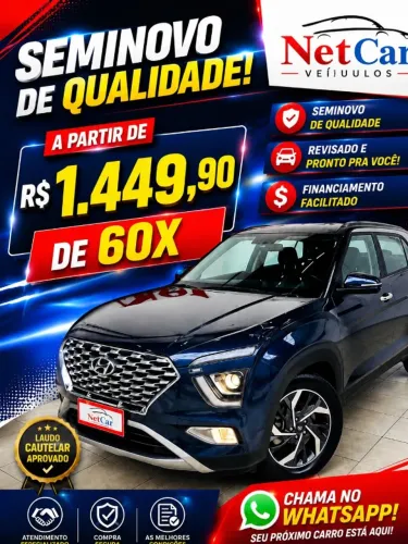 Hyundai Creta Platinum 1.0 TB 12V Flex AUT 2023