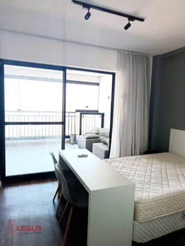Apartamento com 1 dormitório para alugar, 30 m² por R$ 3.132,98/mês - Bom Retiro - São Pau