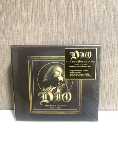 BOX CD - DIO | THE STUDIO ALBUMS 1996-2004 (LIMITED EDITION) - FRETE GRÁTIS