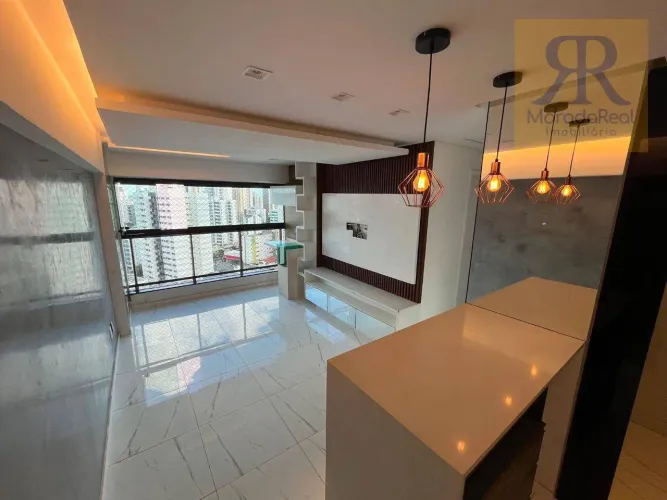 Apartamento com 2 quartos reformado à venda, 52 m² por R$ 620.000 - Setúbal - Recife/PE