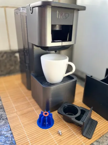 Cafeteira 3 corações
