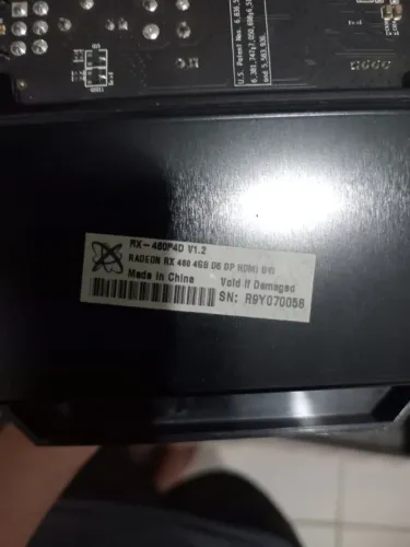 Placa RX 460 4GB (Usada)