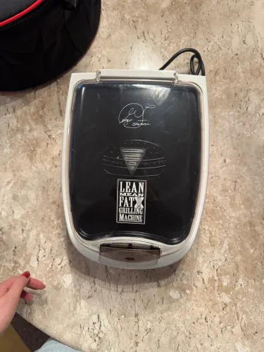 Grill George Foreman com Aquecedor de Pães - Perfeito Estado