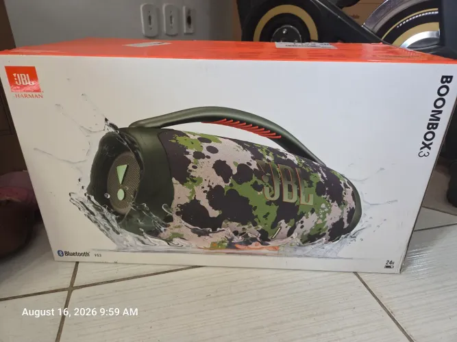 Caixa de som JBL boombox 3