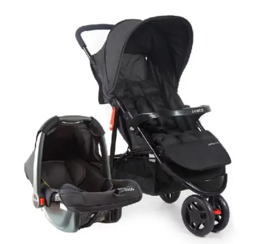 Carrinho e bebê conforto Cosco