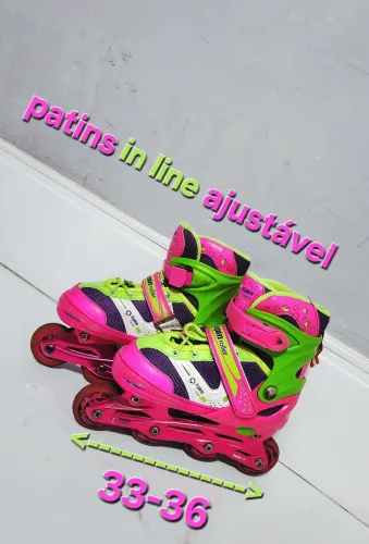 Patins in line ajustável 33-36