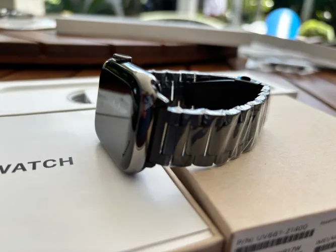 Apple Watch 7 45mm- SAFIRA - NOVO