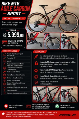 BIKE MTB AGILE CARBON SPORT
