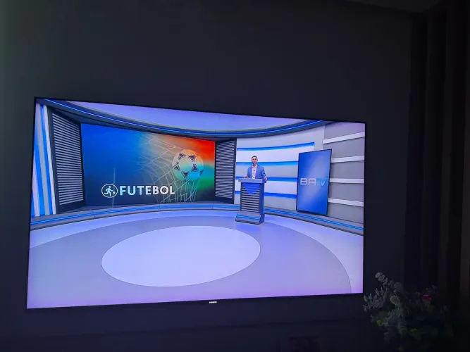 Tv Samsung 55 Smartv funcionando tudo 