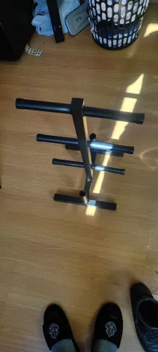 Suporte profissional ( pesos e barras de academia )