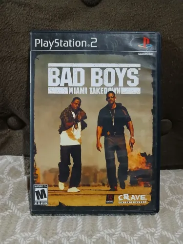 Jogo original play 2 bad Boys Miami takedown
