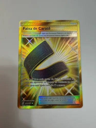 Carta Pokémon - Faixa de Caratê (252/236)