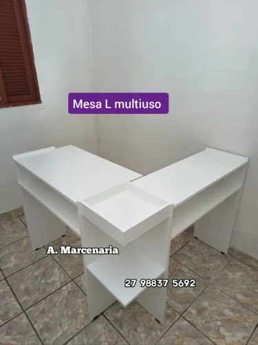 Mesa L multiuso 