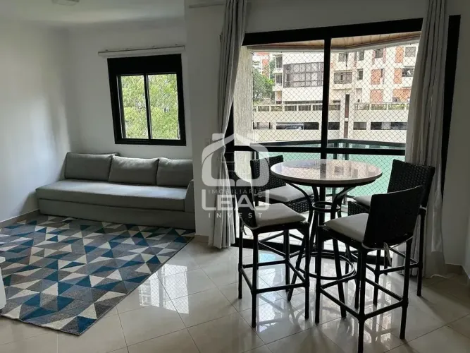 Apartamento Mobiliado para Locação em Vila Suzana, 70 m², 1 Dormitório, 2 Vagas R$ 3.632,0