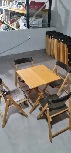 Jogo de mesa com cadeira tramontina