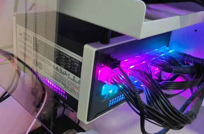 Fonte ATX 850W Super Flower 80 plus gold RGB Full Modular