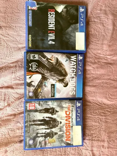 Jogos ps4 kit 4 