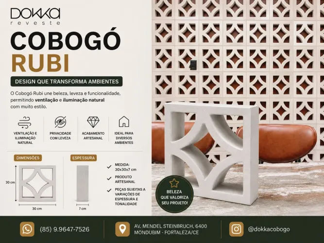 Cobogo de concreto